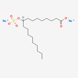 Disodium 9(or 10)-(sulfooxy)stearate - 68069-76-1