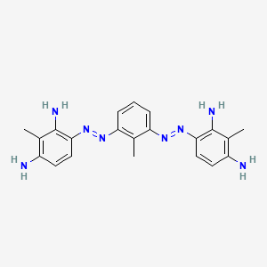 3,3'-((2-Methyl-m-phenylene)bis(azo))bistoluene-2,6-diamine - 6358-82-3