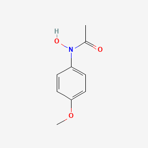 Acetamide, N-hydroxy-N-(4-methoxyphenyl)- - 66682-84-6