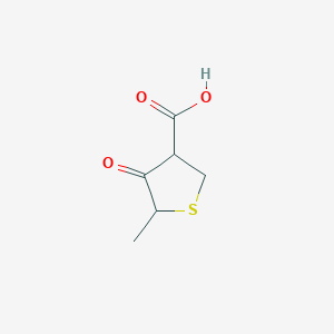 3-Thiophenecarboxylicacid,tetrahydro-5-methyl-4-oxo-(9CI) - 80880-77-9