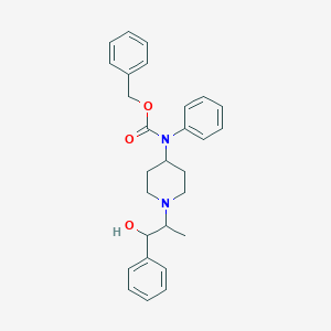 2-(4-N-Cbz-phenylamino-piperidin-1-yl)-1-Phenylpropanol - 959246-66-3