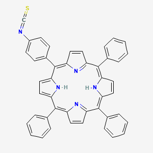 5-(4-Isothiocyanatophenyl)-10,15,20-triphenyl-21,23-dihydroporphyrin - 