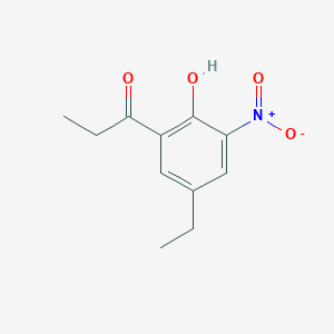 1-(5-Ethyl-2-hydroxy-3-nitrophenyl)propan-1-one - 70978-47-1