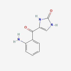 4-(2-aminobenzoyl)-1,3-dihydro-2H-Imidazol-2-one - 849454-36-0