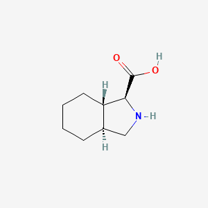(1S,3aS,7aS)-Octahydro-1H-isoindole-1-carboxylic acid - 811420-48-1