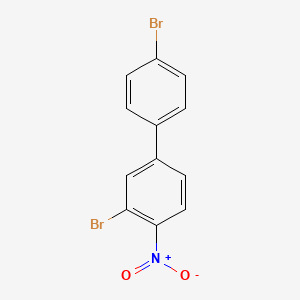 3,4'-Dibromo-4-nitro-1,1'-biphenyl - 62579-56-0