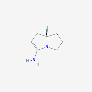 1H-Pyrrolizin-3-amine,5,6,7,7a-tetrahydro-,(S)-(9CI) - 769100-40-5