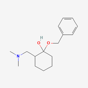1-Benzyloxy-2-(dimethylaminomethyl)cyclohexanol - 73806-42-5