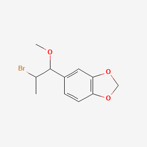 5-(2-Bromo-1-methoxypropyl)-2H-1,3-benzodioxole - 5457-88-5