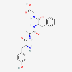 Tyrosyl-alanyl-phenylalanyl-glycine - 78700-74-0