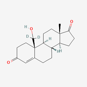(8R,9S,10S,13S,14S)-10-[dideuterio(hydroxy)methyl]-13-methyl-2,6,7,8,9,11,12,14,15,16-decahydro-1H-cyclopenta[a]phenanthrene-3,17-dione - 
