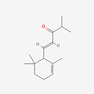 4-Methyl-1-(2,6,6-trimethyl-2-cyclohexen-1-yl)pent-1-en-3-one - 68459-99-4