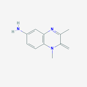 1,3-Dimethyl-2-methylidene-1,2-dihydroquinoxalin-6-amine - 60639-49-8