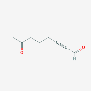 2-Octynal, 7-oxo- - 226911-08-6