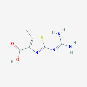 2-[(Aminoiminomethyl)amino]-5-methyl-4-thiazole carboxylic acid - 