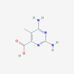 2,6-Diamino-5-methyl-4-pyrimidinecarboxylic acid - 20865-34-3