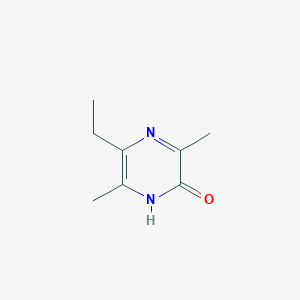 3,6-dimethyl-5-ethyl-2(1H)-pyrazinone - 33216-89-6