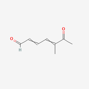 5-Methyl-6-oxohepta-2,4-dienal - 