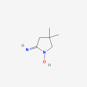 2H-Pyrrol-5-amine,3,4-dihydro-3,3-dimethyl-,1-oxide(9CI) - 