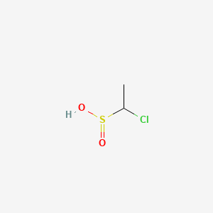 1-Chloroethanesulphinic acid - 28753-07-3