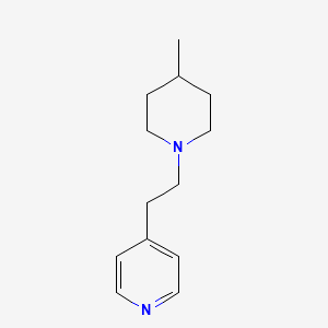 4-[2-(4-Methylpiperidin-1-yl)ethyl]pyridine - 30131-18-1