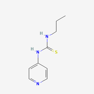 N-Propyl-N'-pyridin-4-ylthiourea - 32420-91-0