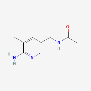 N-((6-Amino-5-methylpyridin-3-YL)methyl)acetamide - 