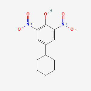4-Cyclohexyl-2,6-dinitrophenol - 4097-58-9