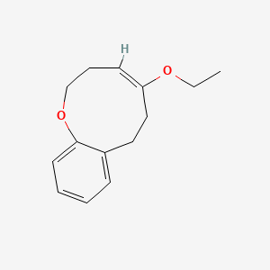 1-Benzoxonin,5-ethoxy-2,3,6,7-tetrahydro-,(4E)-(9CI) - 