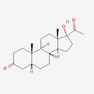 (5S,8R,9S,10S,13S,14S,17R)-17-acetyl-17-hydroxy-10,13-dimethyltetradecahydro-1H-cyclopenta[a]phenanthren-3(2H)-one - 
