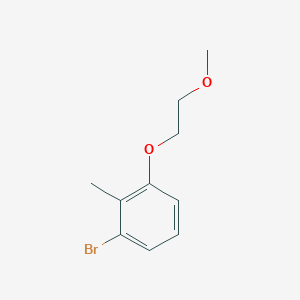1-Bromo-3-(2-methoxyethoxy)-2-methylbenzene - 