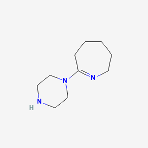 7-(Piperazin-1-yl)-3,4,5,6-tetrahydro-2H-azepine - 34608-71-4