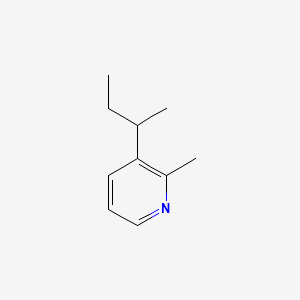 2-Picoline, 3-sec-butyl- - 