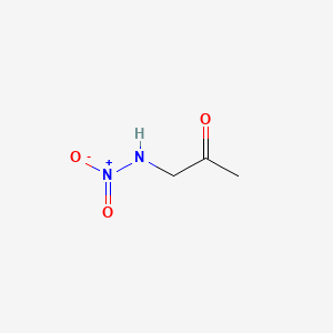 2-Propanone, 1-(nitroamino)- - 