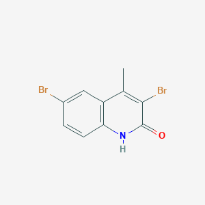 3,6-dibromo-4-methylquinolin-2(1H)-one - 
