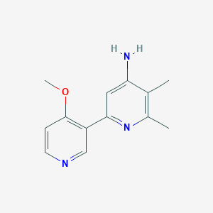 4'-Methoxy-5,6-dimethyl-[2,3'-bipyridin]-4-amine - 