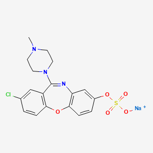 8-Hydroxy-loxapine-sulfate Sodium Salt - 