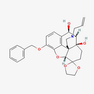 9'-(Benzyloxy)-4a',13'-diol Naloxone - 
