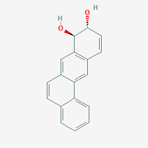 (-)-8,9-Dihydroxy-8,9-dihydrobenz[a]anthracene - 