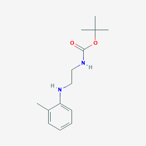 1,1-Dimethylethyl {2-[(2-methylphenyl)amino]ethyl}carbamate - 