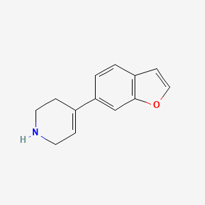 4-(1-Benzofuran-6-yl)-1,2,3,6-tetrahydropyridine - 