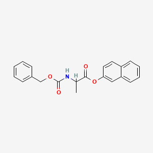 (S)-Naphthalen-2-yl 2-(((benzyloxy)carbonyl)amino)propanoate - 