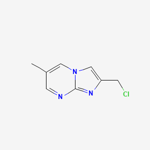 2-(Chloromethyl)-6-methylimidazo[1,2-a]pyrimidine - 