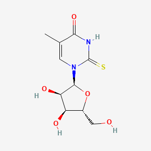 1-[(2S,3R,4S,5R)-3,4-dihydroxy-5-(hydroxymethyl)tetrahydrofuran-2-yl]-5-methyl-2-thioxo-pyrimidin-4-one - 