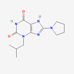 3-Isobutyl-8-pyrrolidinoxanthine - 