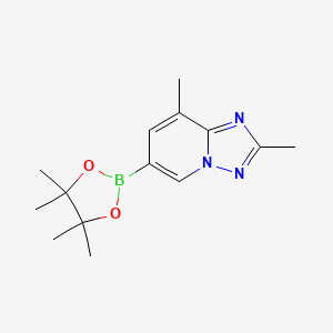 2,8-Dimethyl-6-(4,4,5,5-tetramethyl-1,3,2-dioxaborolan-2-yl)-[1,2,4]triazolo[1,5-a]pyridine - 