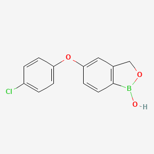 5-(4-chlorophenoxy)-1-hydroxy-3H-2,1-benzoxaborole - 