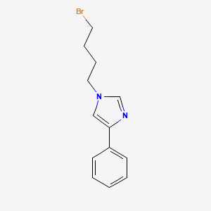 1-(4-bromobutyl)-4-phenyl-1H-imidazole - 