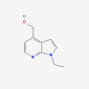 (1-Ethylpyrrolo[2,3-b]pyridin-4-yl)methanol - 