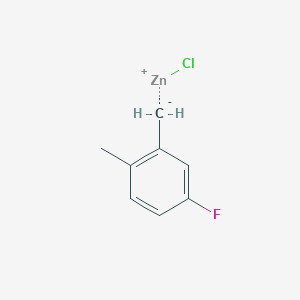 5-Fluoro-2-methylbenzylzinc chloride - 